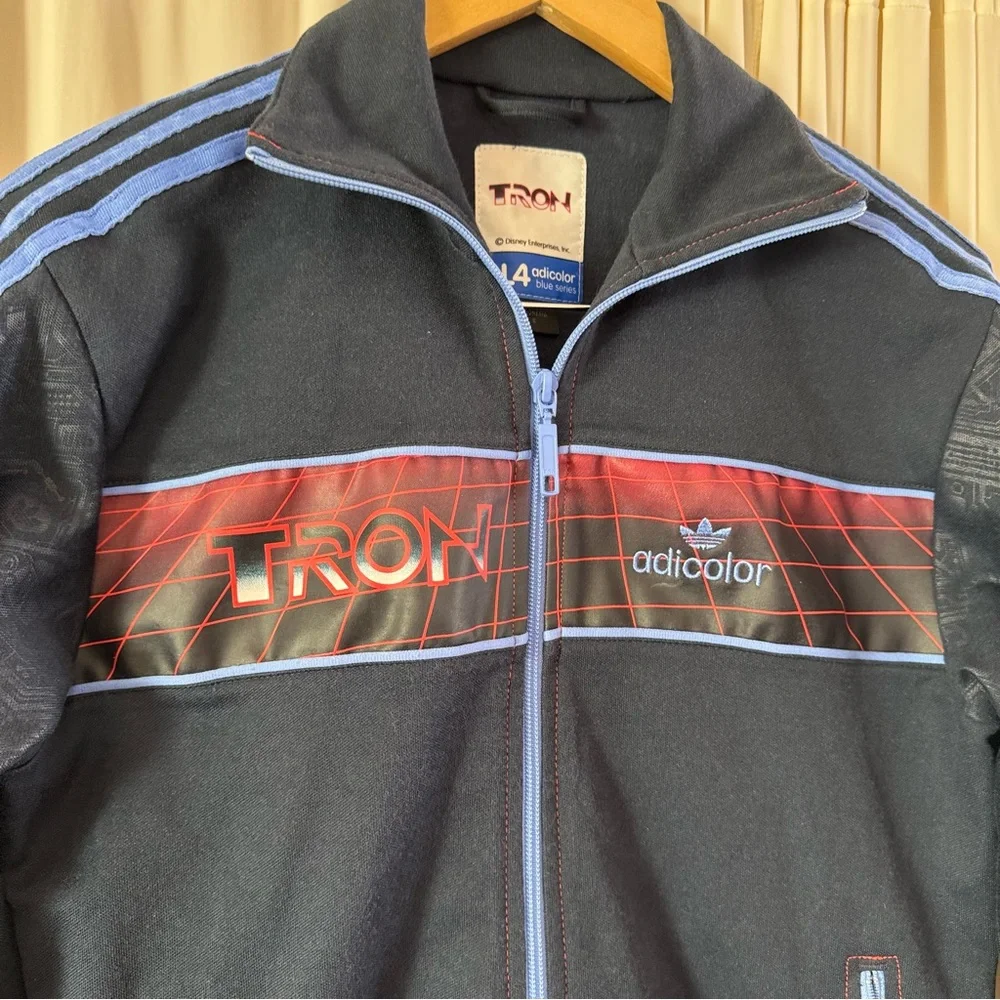 Adidas Adicolor BL4‎ Blue Series Disney Tron Original Track Jacket 2006 M-Small